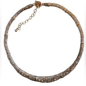 Premier Designs Silver Collar Necklace